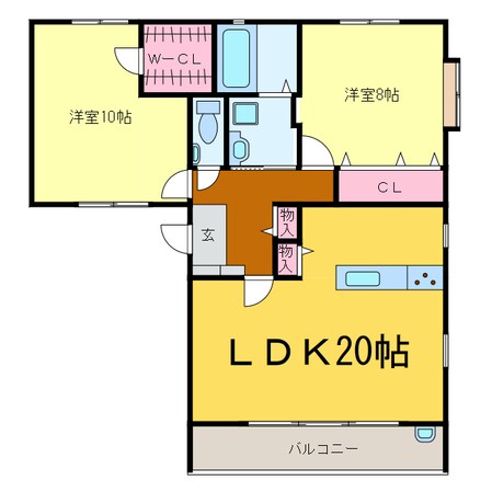 ロジェマンの物件間取画像